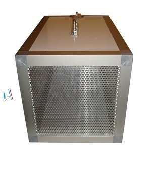 Klatka do transportu gadów 50x29x29, szara Klatka do transportu gadów 50x29x29, szara